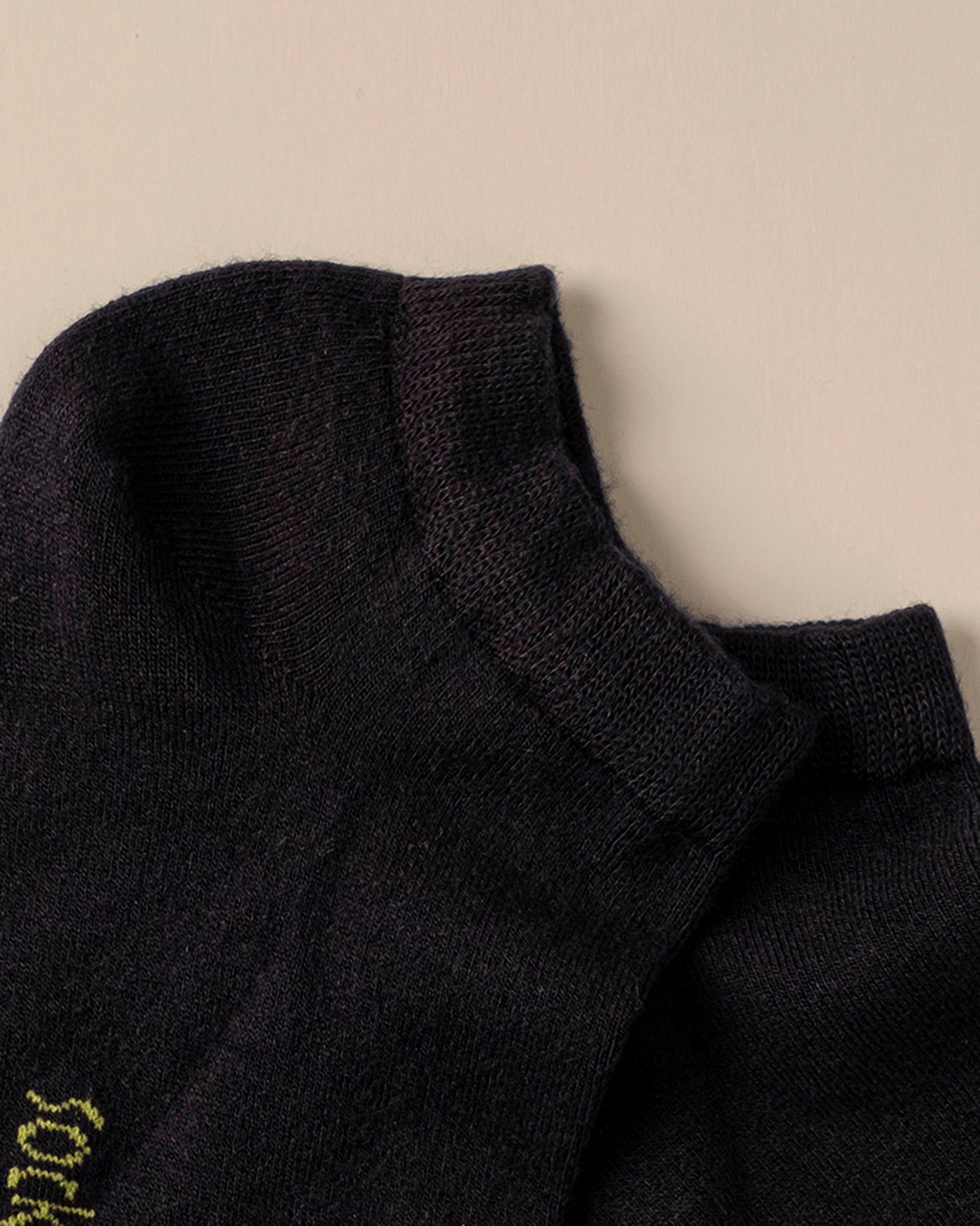Soft Black · Ankle Sock
