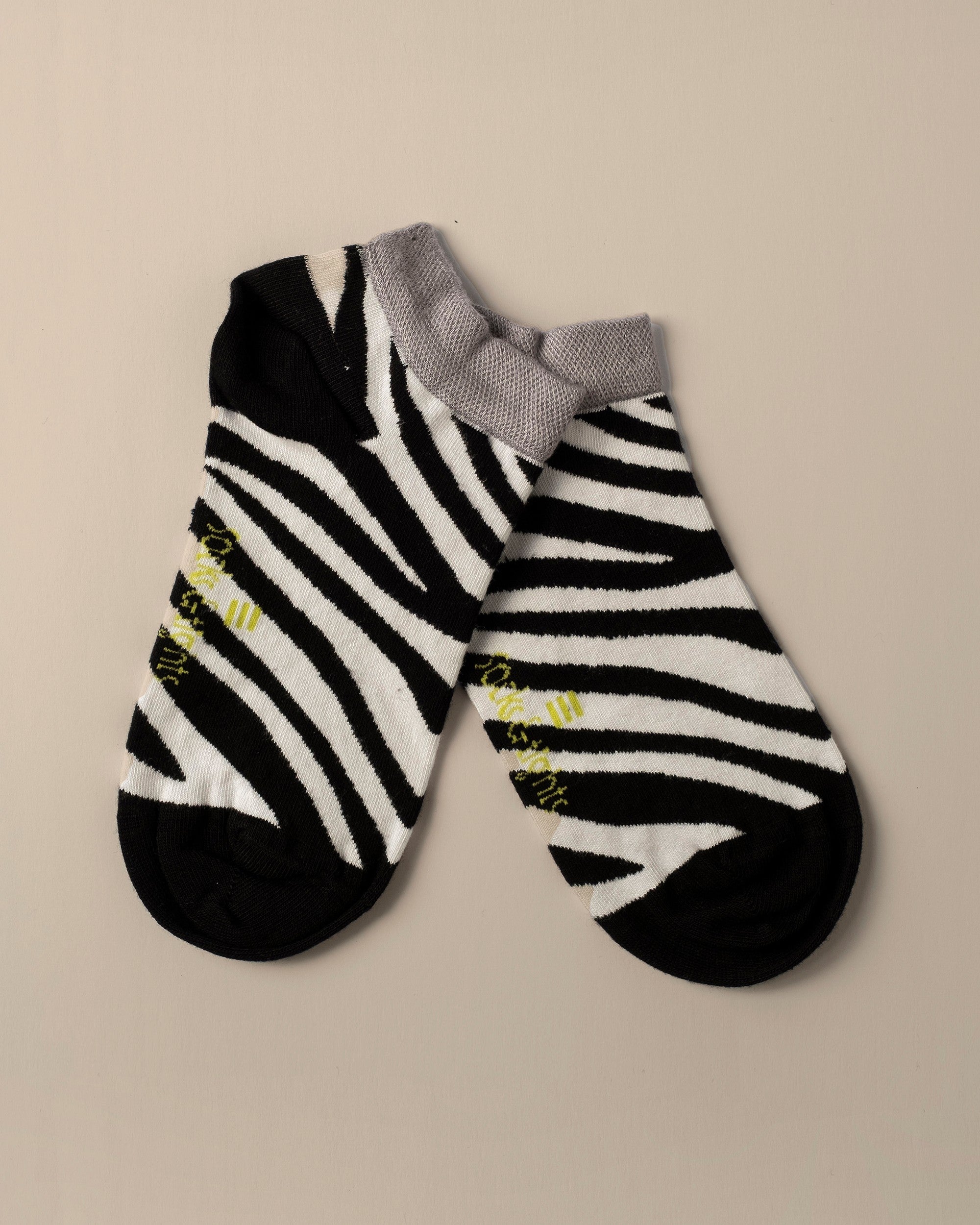 Zebra Pop · Ankle Sock
