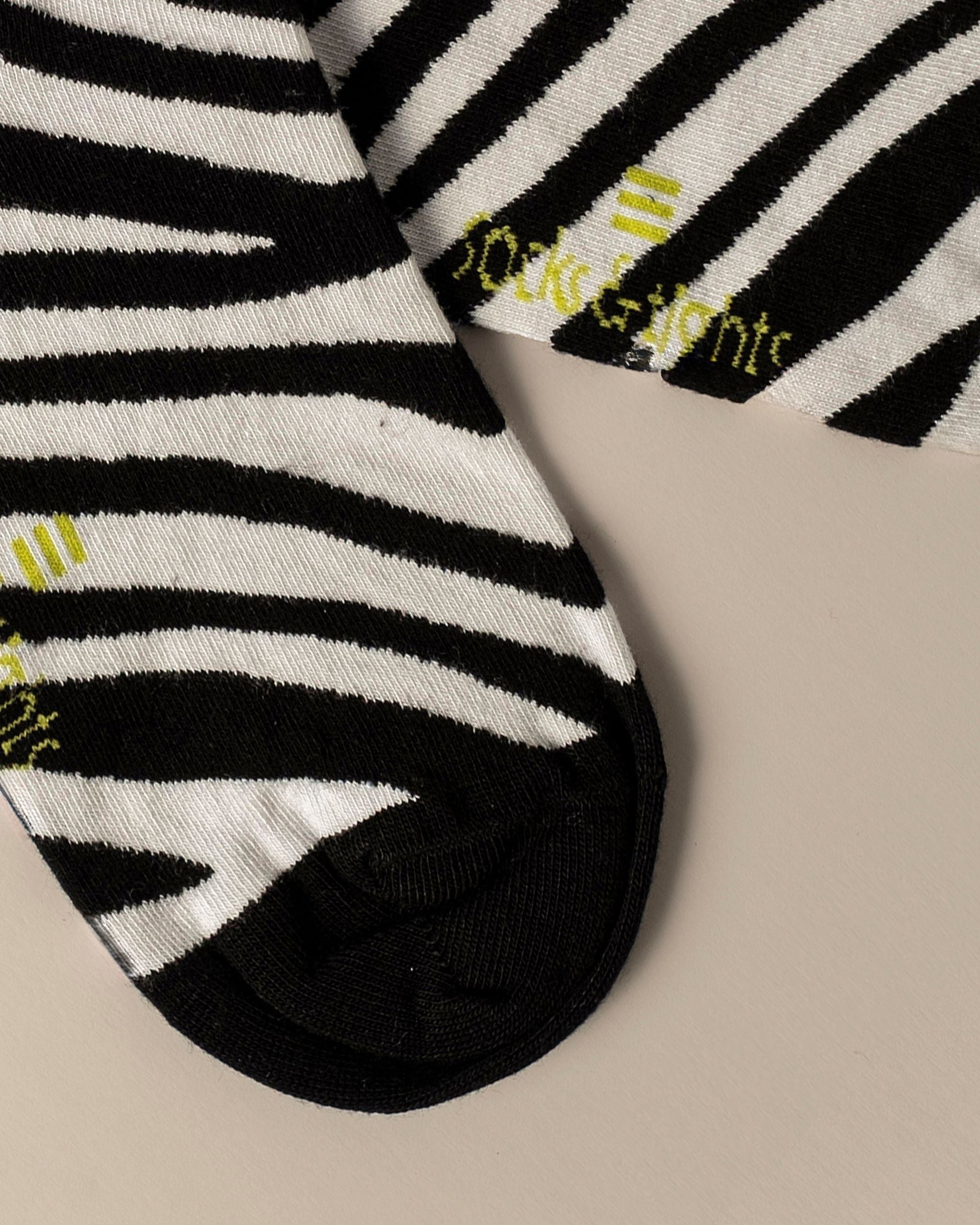 Zebra Pop · Ankle Sock