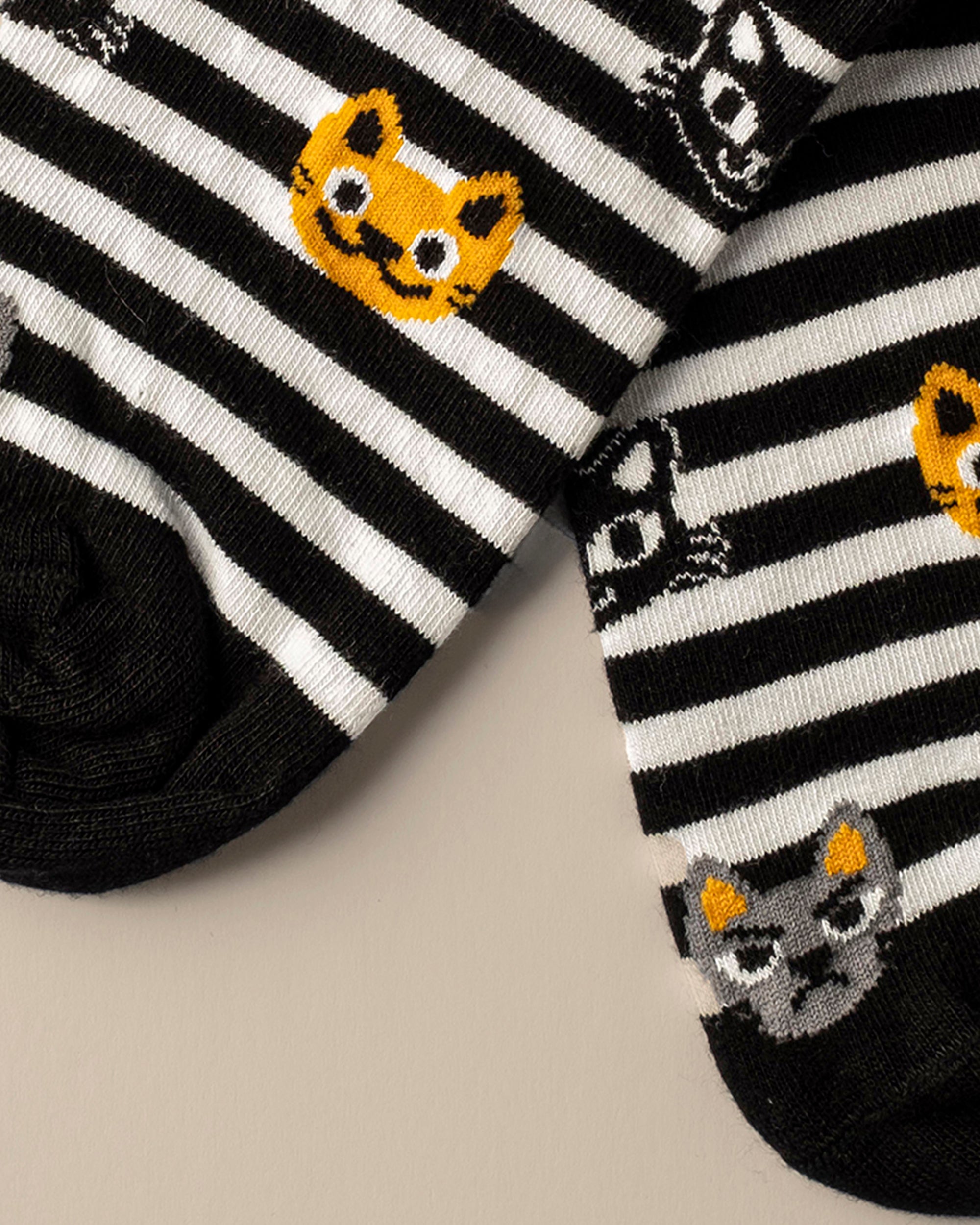 Stripe Meow · Ankle Sock