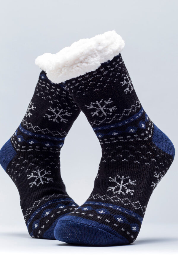 AOOF Spring and Summer European and American Socks Santa Claus Snowflake Socks Men and Women Trend Socks 均码 雪花 